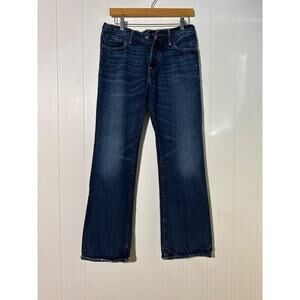 Abercrombie Jeans Youth 16 Baxter Low RIse Slim Boot Cotton Denim